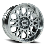 Vision 412 20x10 -25 6x135mm 87.1mm Chrome