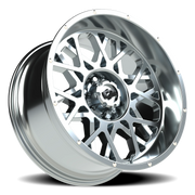 Vision 412 20x10 -25 6x135mm 87.1mm Chrome