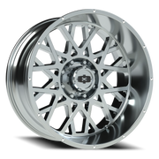 Vision 412 24x12 -51 8x165.1mm 125.2mm Chrome