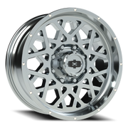 Vision 412 20x9 +12 8x165.1mm 125.2mm Chrome