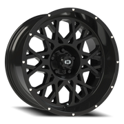 Vision 412 20x10 -25 5x127mm 78.1mm Gloss Black