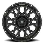 Vision 412 20x10 -25 5x127mm 78.1mm Gloss Black