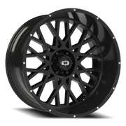 Vision 412 24x12 -51 6x139.7mm 106.2mm Gloss Black