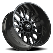 Vision 412 24x12 -51 6x139.7mm 106.2mm Gloss Black