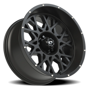 Vision 412 20x10 -25 5x127mm 78.1mm Satin Black
