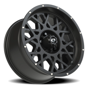 Vision 412 18x9 +12 5x127mm 78.1mm Satin Black