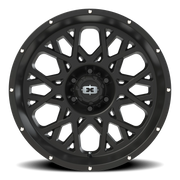 Vision 412 20x10 -25 6x139.7mm 106.2mm Satin Black