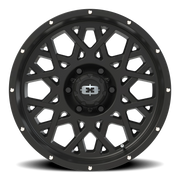 Vision 412 18x9 -12 6x139.7mm 106.2mm Satin Black