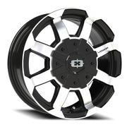 Vision 413 16x6.5 +45 5x160mm 65.1mm Gloss Black Machined Face
