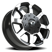 Vision 413 16x6.5 +45 5x160mm 65.1mm Gloss Black Machined Face