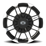 Vision 413 16x8 +0 8x165.1mm 125.2mm Gloss Black Machined Face