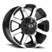 Vision 413 17x8.5 +18 6x139.7mm 106.2mm Gloss Black Machined Face