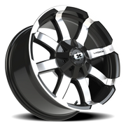 Vision 413 18x8.5 +18 6x135mm 87.1mm Gloss Black Machined Face