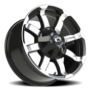 Vision 413 18x8.5 +0 8x170mm 125.2mm Gloss Black Machined Face