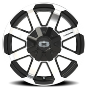 Vision 413 16x6.5 +45 5x130mm 78.3mm Gloss Black Machined Face