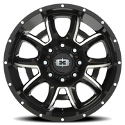 Vision 415 20x9 +12 8x170mm 125.2mm Gloss Black Milled Spokes