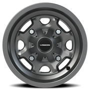 Vision 415 12x7 +2.5 4x100mm 69.85mm Gunmetal