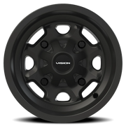 Vision 415 12x7 +2.5 4x100mm 69.85mm Matte Black