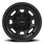 Vision 415 12x8 -10 4x136mm 110.5mm Matte Black