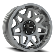 Vision 416 17x7 +0 5x114.3mm 83mm Satin Grey