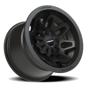 Vision 416 12x8 -10 5x114.3mm 79.4mm Matte Black