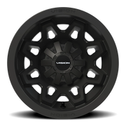 Vision 416 12x8 -10 5x114.3mm 79.4mm Matte Black