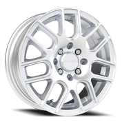 Vision 426 14x5.5 +38 4x100mm 73.1mm Winter Paint Silver