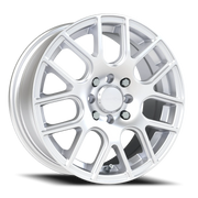 Vision 426 15x6.5 +38 4x100mm 73.1mm Winter Paint Silver