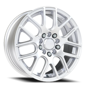Vision 426 16x7 +38 5x107.95mm 73.1mm Winter Paint Silver