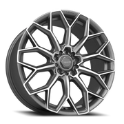 Venom Sport 45 19x8.5 +35 5x112mm 73.1mm Matte Gunmetal Machined Face