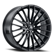 Platinum Reprisal 17x8 +35 5x100mm 72.62mm Gloss Black Clear Coat