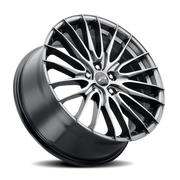 Platinum Reprisal 17x8 +35 5x120mm 74.1mm Bright Graphite Silver