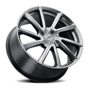 Platinum Mystic FWD 20x8.5 +40 5x114.3mm 74.1mm Bright Graphite Silver