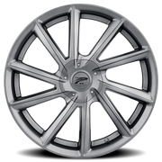 Platinum Mystic FWD 18x8 +40 5x120mm 74.1mm Bright Graphite Silver