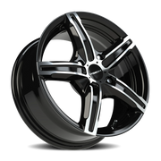 Vision 469 15x6.5 +38 4x114.3mm 73.1mm Gloss Black Machined Face