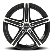 Vision 469 15x6.5 +38 5x108mm 73.1mm Gloss Black Machined Face