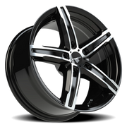 Vision 469 16x7.5 +34 5x114.3mm 73.1mm Gloss Black Machined Face