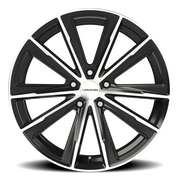 Vision 471 20x10.5 +20 5x120mm 74.1mm Gloss Black Machined Face