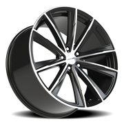 Vision 471 22x10.5 +42 5x114.3mm 73.1mm Gloss Black Machined Face