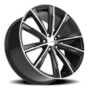 Vision 471 22x9 +38 5x114.3mm 73.1mm Gloss Black Machined Face