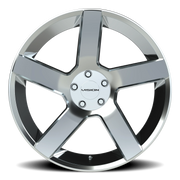 Vision 472 22x9.5 +8 5x115mm 74.1mm Chrome