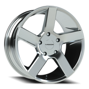 Vision 472 20x9 +15 5x139.7mm 77.8mm Chrome