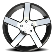 Vision 472 22x9.5 +8 5x139.7mm 77.8mm Gloss Black Machined Face