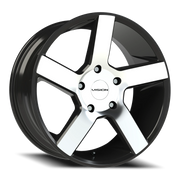 Vision 472 20x9 +15 5x139.7mm 77.8mm Gloss Black Machined Face