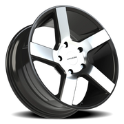 Vision 472 20x9 +15 5x139.7mm 77.8mm Gloss Black Machined Face