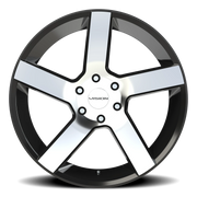 Vision 472 22x9.5 +30 6x139.7mm 78.1mm Gloss Black Machined Face
