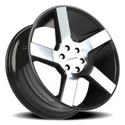 Vision 472 20x9 +30 6x120mm 66.9mm Gloss Black Machined Face