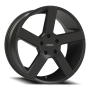 Vision 472 22x9.5 +8 5x139.7mm 77.8mm Satin Black