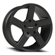 Vision 472 20x9 +15 5x139.7mm 77.8mm Satin Black