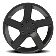 Vision 472 20x9 +30 6x132mm 74.5mm Satin Black